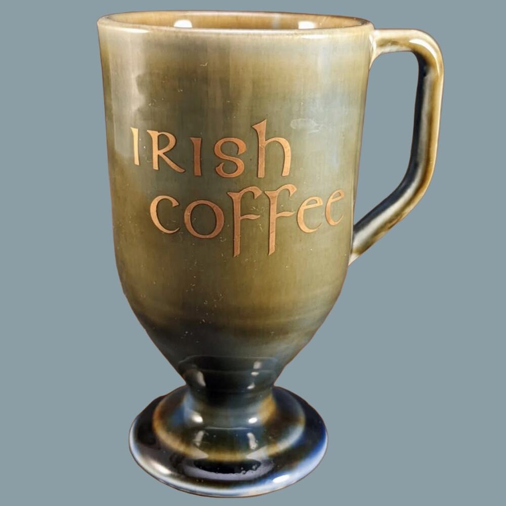 Vintage 1970s Wade of Ireland Porcelain Irish Coffee Mug